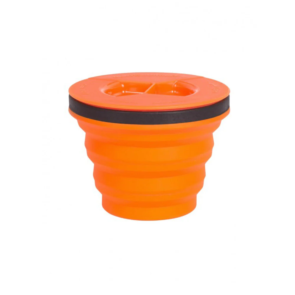 Sea ToSummit X-Seal & Go S 215 ml orange - Folding glass