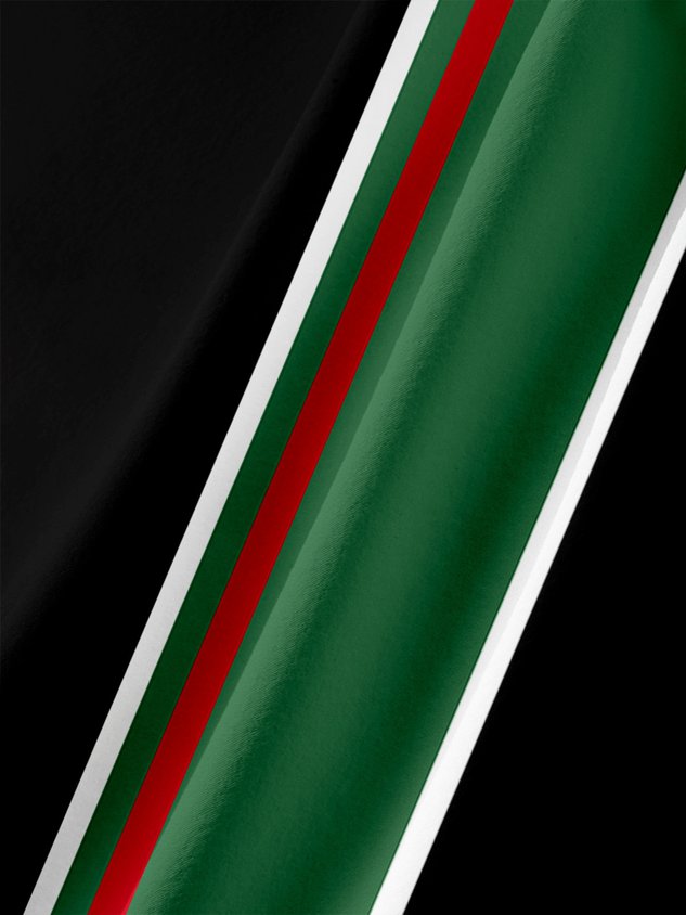 Christmas Snow Chest Pocket Short Sleeve Bowling Shirt