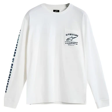 CAMISETA ALPINESTARs REP LONG SLEEVs BLANCO